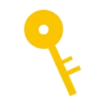 Private Key SVG Icon